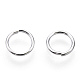 Iron Open Jump Rings IFIN-T019-6mm-S-3