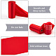 GORGECRAFT 27 Yards x 6 Inch Wide Double Faced Satin Ribbon Roll Red Polyester Solid Fabric Large Ribbon Wrapping Grand Opening Chair Sash Bouquet Bow Making Party Decoration (Red) SRIB-WH0011-012G-5