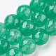 Chapelets de perles en jade de malaisie naturelle X-G-K288-6mm-19-1