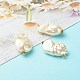 Colgantes de perlas de imitación de plástico abs PALLOY-JF00836-3