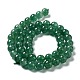 Perles vertes naturelles quartz fraise brins G-F756-A01-02-3