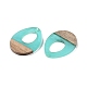Подвески из смолы и дерева WOOD-F015-17E-2
