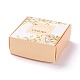 Scatola di cartone pieghevole creativa per caramelle nuziali CON-I011-01E-1