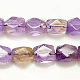 Natural Ametrine Beads Strands G-Q854-2