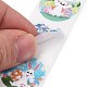 8 Patterns Easter Theme Self Adhesive Paper Sticker Rolls DIY-C060-03R-4