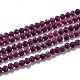 Perles de rubis / corindon rouge naturelles G-H266-24C-1