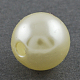 Abalorios de acrílico de la perla de imitación PABS011Y-7-1