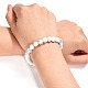 Pierres fines bracelets élastiques naturelles X-BJEW-G073-12-4