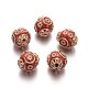 Round Handmade Indonesia Beads IPDL-L001-08-2