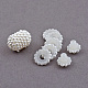 Perles en acrylique de perle d'imitation X-MACR-S810-04-3