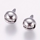 304 Stainless Steel Bell Charms STAS-E144-079P-C-2