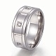 304 anelli in acciaio inox RJEW-E155-03P-1