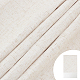 Olycraft 1 foglio di tessuti di lino fai da te DIY-OC0010-66B-1