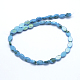 Spray Painted Glass Beads Strands DGLA-G003-A09-2