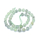 Chapelets de perles en préhnite naturelle G-L552D-08A-3