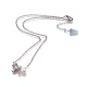 Stainless Steel Pendant Necklaces NJEW-JN02319-1