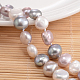 Collier de perles de pépites de perles naturelles NJEW-P126-A-01B-01-2