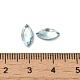 Cabujones de cristal de rhinestone RGLA-P037-09B-D202-3