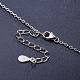 SHEGRACE Rhodium Plated 925 Sterling Silver Necklaces JN631A-4