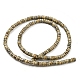 Natural Pyrite Beads Stands G-B051-C03-01-2