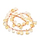 Brins de perles de citrine naturelle de grade A G-E576-20-2