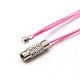 Steel Wire Bracelet Cord BJEW-E097-M-5