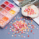 Arricraft 3750 pièces 15 couleurs perles rondes en pâte polymère faites à la main et écologiques CLAY-AR0001-20-3