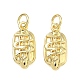 Латунные подвески&nbsp;KK-B170-28G-1