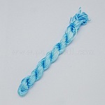 10 m Nylonfaden Schmuck, Nylonschnur für benutzerdefinierte gewebten machen, Deep-Sky-blau, 2 mm