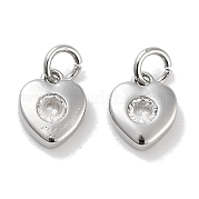 Латунные микро проложить кубического циркония подвески KK-C051-07P-03