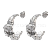 Серьги-гвоздики из нержавеющей стали 304 EJEW-P258-47P