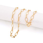 Изготовление колье из латунных кабельных цепочек MAK-S072-16A-G