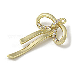 Pendente in ottone con micro pavé di zirconi cubici s&nbsp;LS-ZIRC-R020-01G