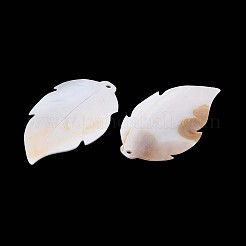 Большие подвески из натуральной пресноводной ракушки&nbsp;SHEL-T020-50