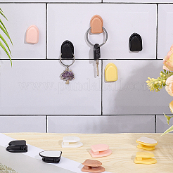 50 шт. 5-цветный самоклеящийся крючок для подголовника автомобиля из АБС-пластика&nbsp;FIND-CP0002-52