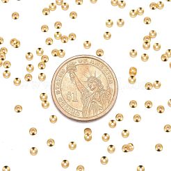 Шапочки и конусы для бусин из латуни&nbsp;X-KK-O043-04G