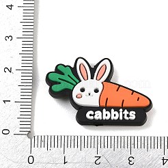 Perles en silicone à thème végétal&nbsp;PL-T045-03B