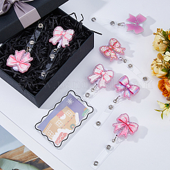 10 шт. 5 стиля акриловых значков на катушках&nbsp;HJEW-FH00218