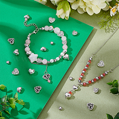 165 шт. бусины из сплава в тибетском стиле&nbsp;TIBEB-GA0001-04