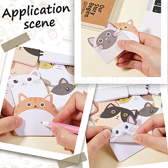 2 set di blocchi di note adesive di carta&nbsp;DIY-SP0002-47C