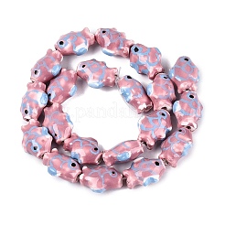 Perline porcellana fatto a mano&nbsp;PORC-Q007-09G