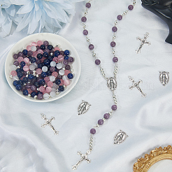 Наборы для самостоятельного изготовления четок из бусин&nbsp;DIY-SC0031-63