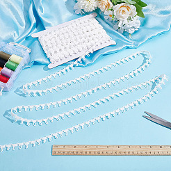 20 Yards elastisches Spitzenband mit Knopfloch&nbsp;OCOR-HY0002-29