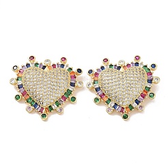 Латунные подвески из микро-паве&nbsp;ZIRC-I063-17G