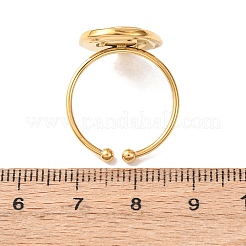 Регулируемые манжеты из нержавеющей стали 304 с открытыми кольцами&nbsp;RJEW-C151-01A-G