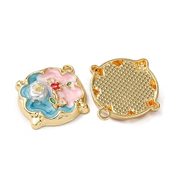 Подвески из эмалевого сплава легкого золота&nbsp;ENAM-B028-38KCG-05