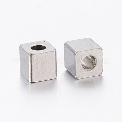 Бусины из нержавеющей стали марки 304&nbsp;STAS-F148-4x4-06P