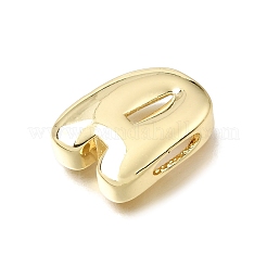 Charms de la diapositiva de latón&nbsp;KK-E802-33G-A