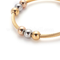 Браслеты-зажимы из нержавеющей стали 304&nbsp;BJEW-L642-26MP