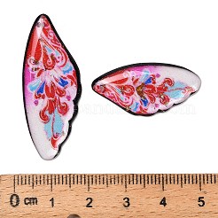 4шт 4 стиля прозрачные подвески из эпоксидной смолы&nbsp;RESI-B032-02F